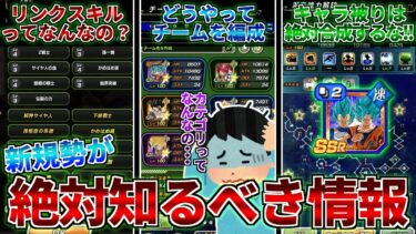 【ドッカンバトル】チュートリアルでは教えてくれない!!始めたばかりの人が絶対に知っておくべき知識集・真