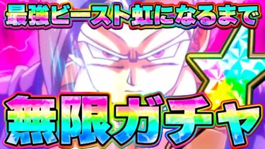勢いあまって最強ビーストが虹になるまで無限ガチャ【ドッカンバトル】
