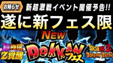 くるぞ！！くるぞ！！遂に新フェス超激戦お知らせ！！夏大型前の最後のフェス限は..!?【ドッカンバトル】【地球育ちのげるし】