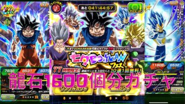 ドッカンバトル 七夕ガチャを龍石1600個分回してみた