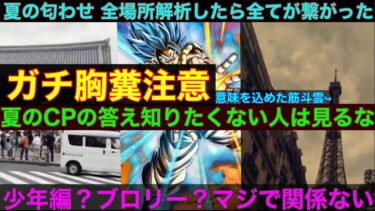 【ドッカンバトル  夏の大型CP 第3弾動画 答え知りたくない人は閲覧禁止 】 3動画全ての場所を特定したら○○が全て一致しました ＆天下一武道会 やりながら　 夏のCP【ドカバト　　ドラゴンボール】
