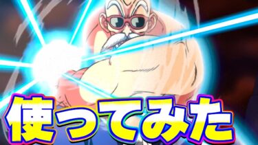 【サポートの暴力】フェス限 亀仙人を使ってみたら楽しかったです【ドッカンバトル】