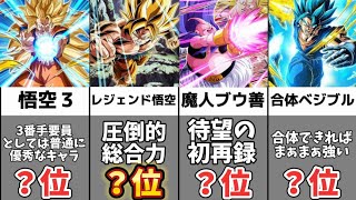 【ドッカンバトル】大当たりが数体入ってる!?超サイヤ人孫悟空フェスピックアップ当たりキャラクターランキング