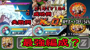 【ドッカンバトル】夏フェスLR悟空最強編成？vsバトスぺゴクフリ＆新ステージ！腹パンワンパン失敗例＆成功例！オラ達のパワーが勝った？Wサポートで毎ターンDEF154％サポートがヤバい！
