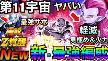 何これ..性能ヤバい『ココット＆極限マルカリータ』新・第11宇宙最強編成で使ってみた！！【ドッカンバトル】【地球育ちのげるし】