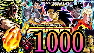 【龍石1000個】新LRブロリーガチャをぶん回したらラストでまさかの…!?【ドッカンバトル】