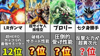 【LR悟空/ブロリー参戦】全キャラクター最強ランキングBEST16【ドッカンバトル】