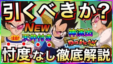 『天井付き』引くべきか？『汚ねぇ花火ベジータ』忖度なしで徹底解説！！【ドッカンバトル】【地球育ちのげるし】