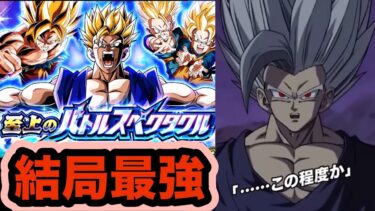 ごめんビースト、お前がナンバーワンだ！バトルスペクタクル新ステージ混血サイヤ人ミッションでも無双！【ドッカンバトル】【Dragon Ball Z Dokkan Battle】