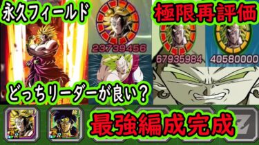 【ドッカンバトル】フィールドブロリーによりブロリー最強編成完成！これが極系最強編成です！極限LRブロリー評価爆上げ？祭とフェスリーダーどっちが良い？両方リーダーで比較してみた！どちらも普通に強いです！