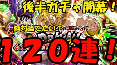 （ゆっくり実況）後半ブロリーを１２０連回してみた（ドッカンバトル）