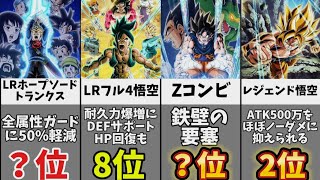 【ドッカンバトル】1位はあのキャラ!? 全スタンバイスキル最強ランキングTOP10