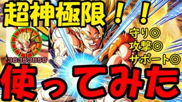 （ドッカンバトル）超神極限が来た超ゴジータを使ってみた（ゆっくり実況）