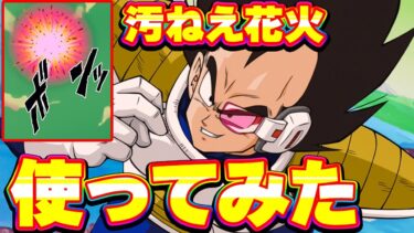 汚ねえ花火を使ってみたらそこそこ強かったです【ドッカンバトル】