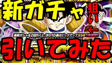（ドッカンバトル）交代師弟の新ガチャをひいていく動画（ゆっくっり実況）