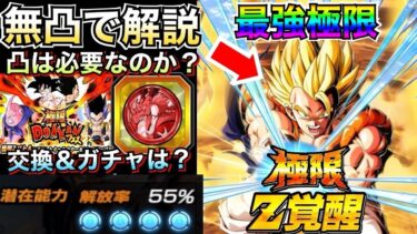 どうするべき？『無凸極限LRゴジータ』作って徹底解説！！凸は必要？コイン交換＆ガチャは？【ドッカンバトル】【地球育ちのげるし】
