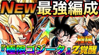 最強編成『これ組めたら勝ち組』究極ぶっ壊れ大集結！！極限LRゴジータ【ドッカンバトル】【地球育ちのげるし】
