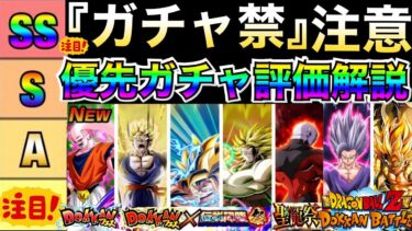 『ガチャ禁注意』流れが変わった！？『優先ガチャランク評価』徹底解説！！10周年まで待つべき？どうすればいい【ドッカンバトル】【地球育ちのげるし】