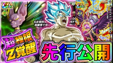 【ドッカンバトル】ヒーローズコラボの新キャラとフェス限怒りビルスの性能先行公開！【DragonBallZDokkanBattle】