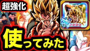 【初代ガシャ産ウルトラ強化】遂にUL超ゴジータにプラチナフラグが来たので使ってみた【ドラゴンボールレジェンズ】【DRAGONBALL LEGENDS】【ゲーム実況】
