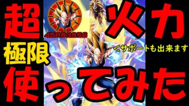 （ドッカンバトル）極限が来た天使超2ベジータを使ってみた（ゆっくり実況）