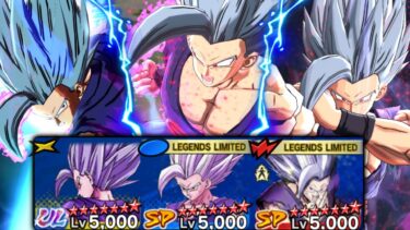 遂にトリプルビーストが使えるようになったので暴れまくるわww【ドラゴンボールレジェンズ】【DRAGONBALL LEGENDS】【ゲーム実況】