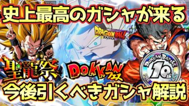 【ドッカンバトル】年末フェスに龍石を使うのは〇〇！？10周年まであと1ヶ月！今後引くべきガシャはこれだ！