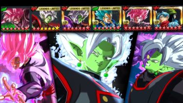 合体ザマスとロゼだけで戦える未来編成がカッコ良すぎる【ドラゴンボールレジェンズ】【DRAGONBALL LEGENDS】【ゲーム実況】