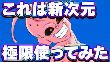 この極限って合法ですか？極限した年末ブウを使ってみた【ドッカンバトル】