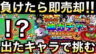 『酔っ払い』負けたら即売却『新春ガチャ』してすぐ出たキャラで挑む！！【ドッカンバトル】【地球育ちのげるし】