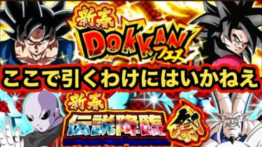 あけおめ！2025年１本目は新春ドッカンフェス&伝説降臨祭引くべきかについて解説‼︎【ドッカンバトル】【Dragon Ball Z Dokkan Battle】