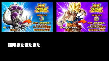 LRバカヤローとフリーザの極限きたきたきた【ドッカンバトル】