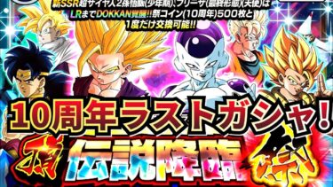 10周年 本当に最後のガシャ！【ドッカンバトル】