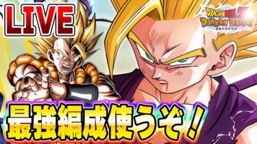 10周年最強編成使っていきたいと思います。　ドッカンバトルライブ　りどるGames