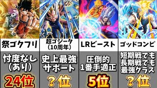 【ドッカンバトル】7周年極限後版全キャラクター最強ランキングBEST24【比較】