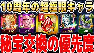 10周年CPで超極限したキャラを交換する場合のオススメ優先度｜#10周年キャンペーン ｜ドッカンバトル【ソニオTV】