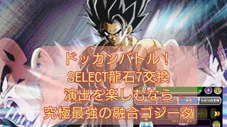 ドッカンバトル！10周年SELECT龍石7。演出を楽しむなら究極最強の融合ゴジータ⁉️