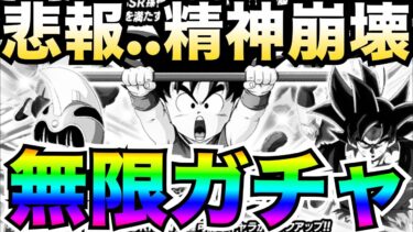 悲報..ガチャどうなってるんだい？『無限ガチャ』少年期悟空＆チチ狙いで..サイヤの日/318の日【ドッカンバトル】【地球育ちのげるし】