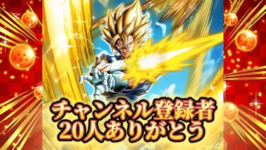 たった20人、されど20人本当にありがとう！【ドッカンバトル】