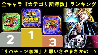 【ドッカンバトル】『カテゴリ所持数』最多キャラランキング 2025年4月ver.