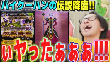 【GW前に何を四天王】パイクーハンの伝説降臨で天井ガシャ│ドッカンバトル【ソニオTV】