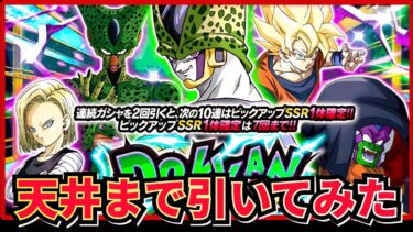 完全体セルのガチャを天井まで引いてみた【ドッカンバトル】