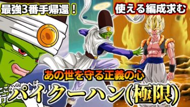 【ドッカンバトル】1分でわかる！パイクーハン(極限)【性能解説】