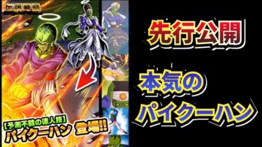 本気パイクーハンの性能とカテゴリについて【ドッカンバトル】