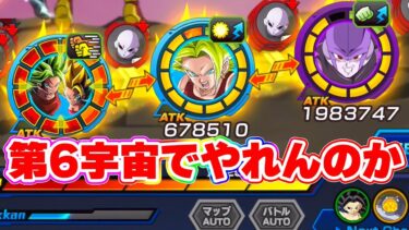 第6宇宙の220%リーダーが来るけどそもそもやれんのか？【ドッカンバトル】