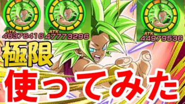 【ドッカンバトル】超強い極限ケフラを使ってみた