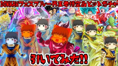 【ゆっくり実況】DOKKANフェスブルー界王拳悟空＆ヒットガチャ引いてみた！！【ドッカンバトル】