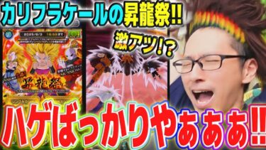 【髪回】カリフラケールの昇龍祭を龍石100連＋SPチケット21連│ドッカンバトル【ソニオTV】