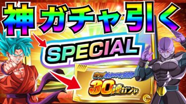 新フェス出る『神チケット』SPチケット＆30連ガチャ引いてみたら凄かった..【ドッカンバトル】【地球育ちのげるし】