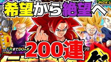 【ドッカンバトル】GLOBAL DOKKAN CAMPAIGN第2弾開催！　超サイヤ人4ゴジータ狙いで200連　希望が絶望に変わり更に…【ガチャ動画】